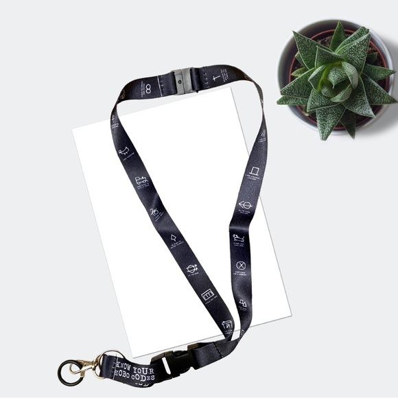 HP🎉🆕Limited Edition 2-in-1 Lanyard; detachable; “KNOW YOUR HOBO CODES” - Picture 2 of 15